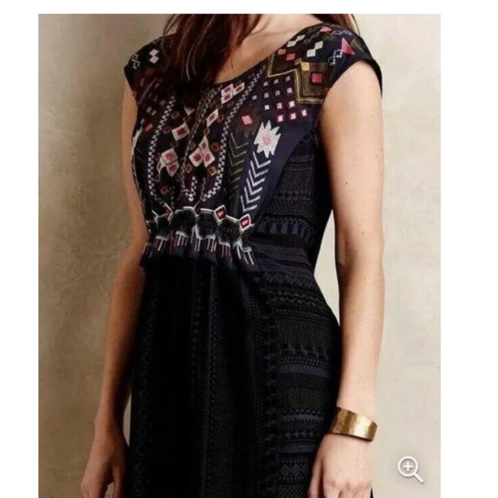 Anthropologie - one September embroidery blouse top
